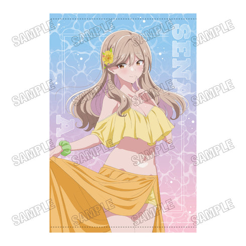 『わたしが恋人になれるわけないじゃん、ムリムリ!(※ムリじゃなかった!?)』描き下ろしB2タペストリー【水着ver.】3瀬名紫陽花